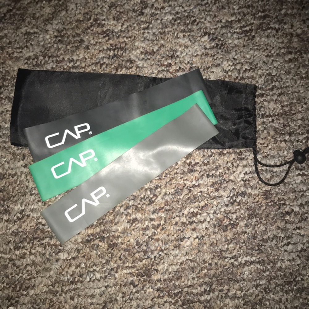 Exercise bands (3 strengths)